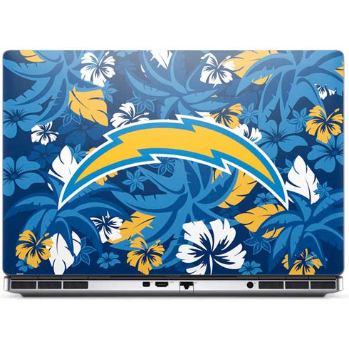 NFL Los Angeles Chargers Tropical Print Dell Precision Skin