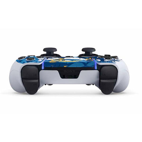 NFL Los Angeles Chargers Tropical Print PS5 DualSense Edge Pro Controller Skin