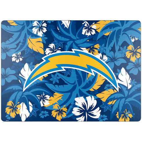 NFL Los Angeles Chargers Tropical Print Surface Laptop 7 13.8in Skin