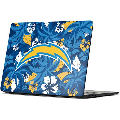 NFL Los Angeles Chargers Tropical Print Surface Laptop 7 15in Skin
