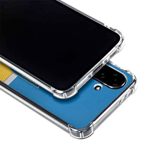 NFL Los Angeles Chargers Vintage Galaxy A36 5G Clear Case