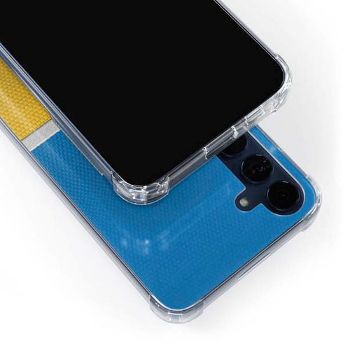 NFL Los Angeles Chargers Vintage Galaxy A55 5G Clear Case