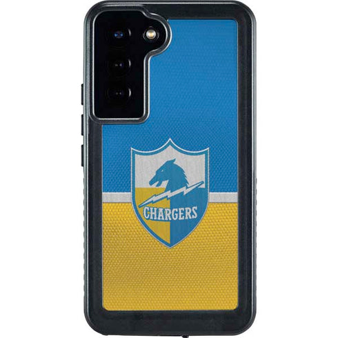 NFL Los Angeles Chargers Vintage Galaxy S24 Plus Waterproof Case