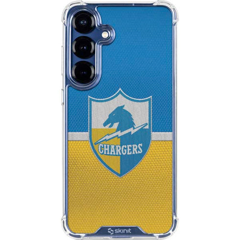 NFL Los Angeles Chargers Vintage Galaxy S25 Clear Case