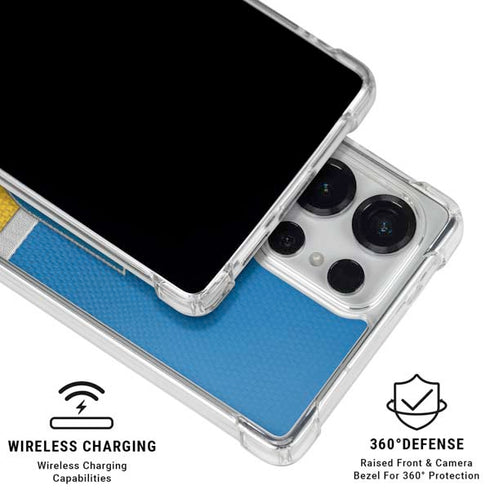 NFL Los Angeles Chargers Vintage Galaxy S25 Ultra Clear Case