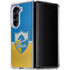 NFL Los Angeles Chargers Vintage Galaxy Z Fold5 5G Clear Case