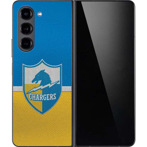 NFL Los Angeles Chargers Vintage Galaxy Z Fold5 5G Skin