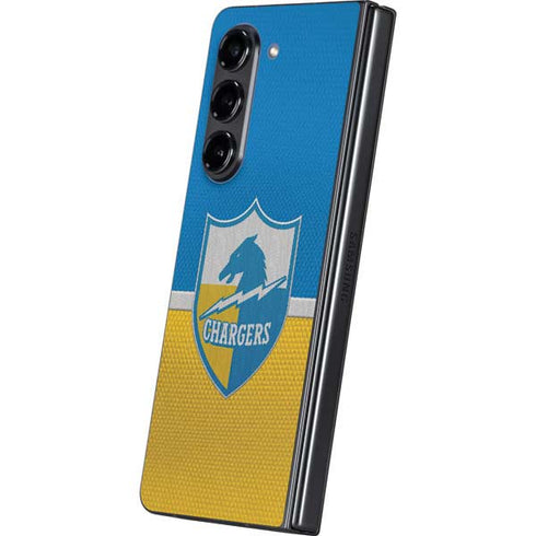NFL Los Angeles Chargers Vintage Galaxy Z Fold5 5G Skin