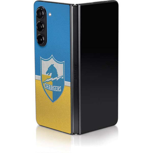 NFL Los Angeles Chargers Vintage Galaxy Z Fold5 5G Skin
