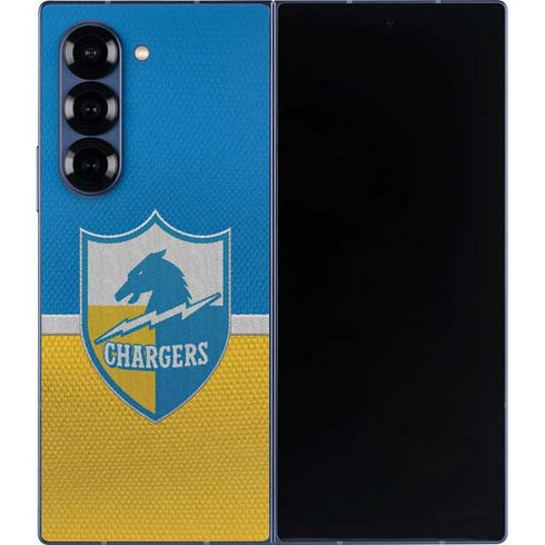 NFL Los Angeles Chargers Vintage Galaxy Z Fold6 Skin