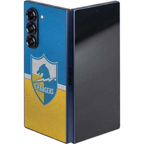 NFL Los Angeles Chargers Vintage Galaxy Z Fold6 Skin