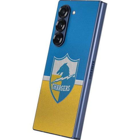 NFL Los Angeles Chargers Vintage Galaxy Z Fold6 Skin