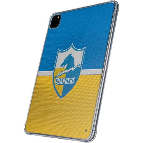 NFL Los Angeles Chargers Vintage iPad Pro 11in (2024) Clear Case