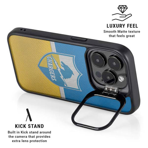 NFL Los Angeles Chargers Vintage iPhone 14 Pro Kickstand Case