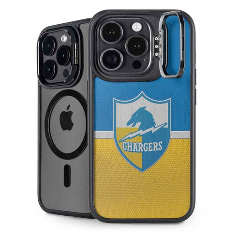 NFL Los Angeles Chargers Vintage iPhone 15 Pro Kickstand Case