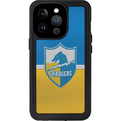 NFL Los Angeles Chargers Vintage iPhone 15 Pro Waterproof Case