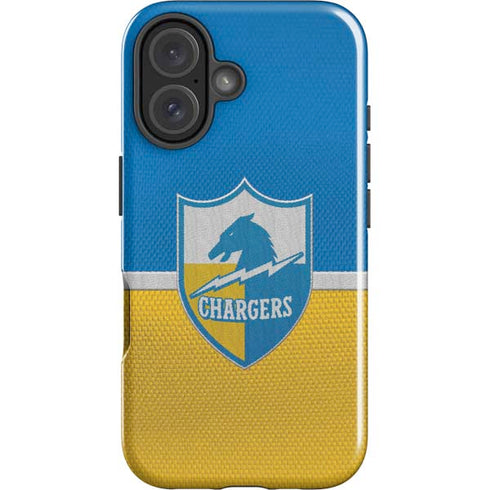 NFL Los Angeles Chargers Vintage iPhone 16 Plus Impact Case