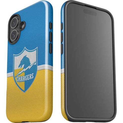 NFL Los Angeles Chargers Vintage iPhone 16 Plus Impact Case