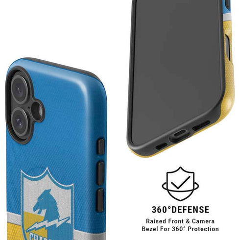 NFL Los Angeles Chargers Vintage iPhone 16 Plus Magsafe Impact Case