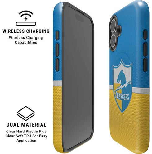 NFL Los Angeles Chargers Vintage iPhone 16 Plus Magsafe Impact Case
