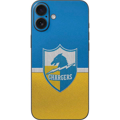 NFL Los Angeles Chargers Vintage iPhone 16 Plus Skin