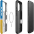 NFL Los Angeles Chargers Vintage iPhone 16 Pro Magsafe Impact Case