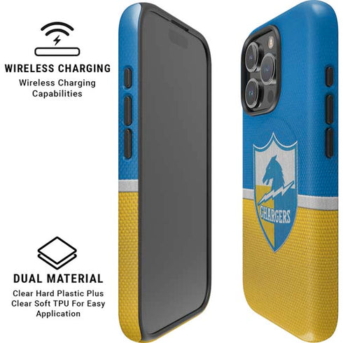 NFL Los Angeles Chargers Vintage iPhone 16 Pro Magsafe Impact Case