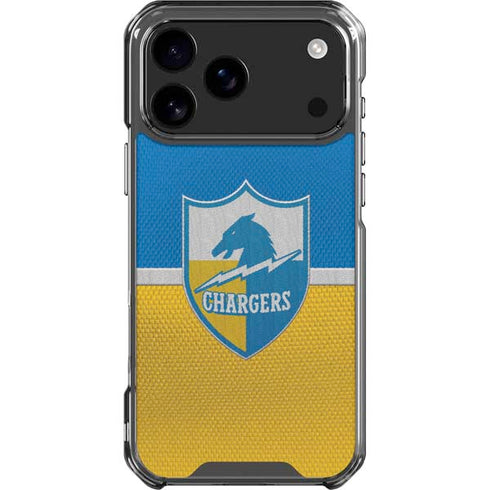NFL Los Angeles Chargers Vintage iPhone 18 Pro Max Clear Case