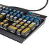 NFL Los Angeles Chargers Vintage K95 RGB PLATINUM Mechanical Gaming Keyboard Skin