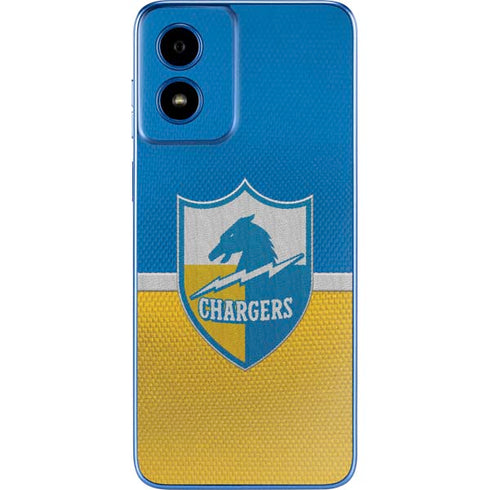 NFL Los Angeles Chargers Vintage Moto G Play 4G (2024) Skin