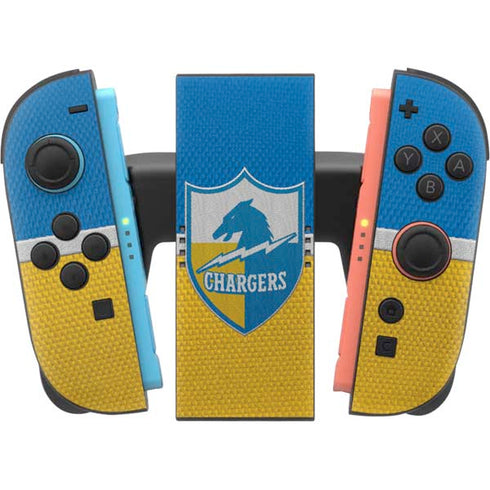 NFL Los Angeles Chargers Vintage Nintendo Switch 2 (2025) Joy-Con Controller Skin