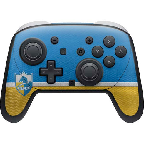 NFL Los Angeles Chargers Vintage Nintendo Switch 2 (2025) Pro Controller Skin