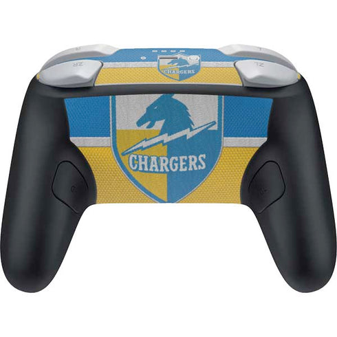 NFL Los Angeles Chargers Vintage Nintendo Switch 2 (2025) Pro Controller Skin