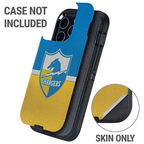 NFL Los Angeles Chargers Vintage Otterbox Defender iPhone Skin