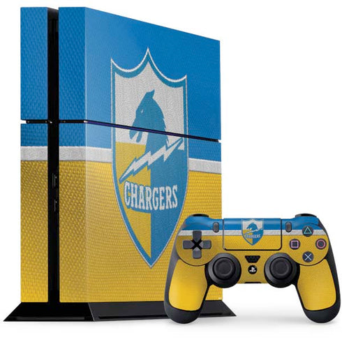 NFL Los Angeles Chargers Vintage PlayStation PS4 Skins