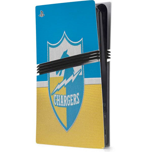 NFL Los Angeles Chargers Vintage PS5 Pro Console Skin