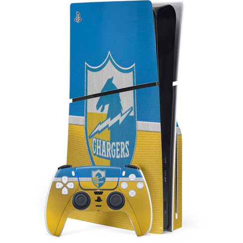 NFL Los Angeles Chargers Vintage PlayStation PS5 Skins