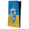 NFL Los Angeles Chargers Vintage PS5 Slim Digital Edition Console Skin