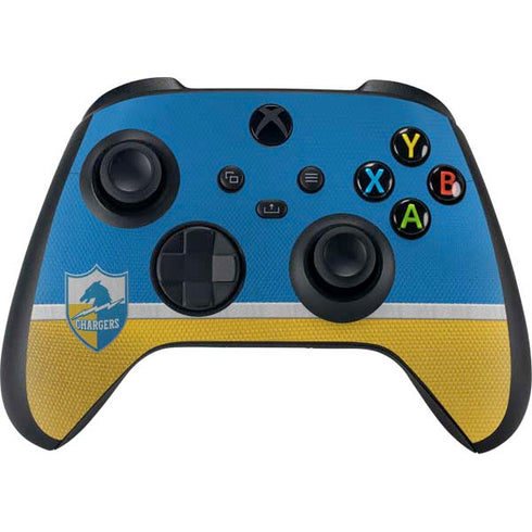 NFL Los Angeles Chargers Vintage XBox Series X Digital Edition Bundle Skin
