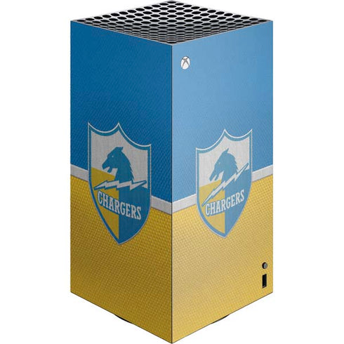 NFL Los Angeles Chargers Vintage XBox Series X Digital Edition Console Skin
