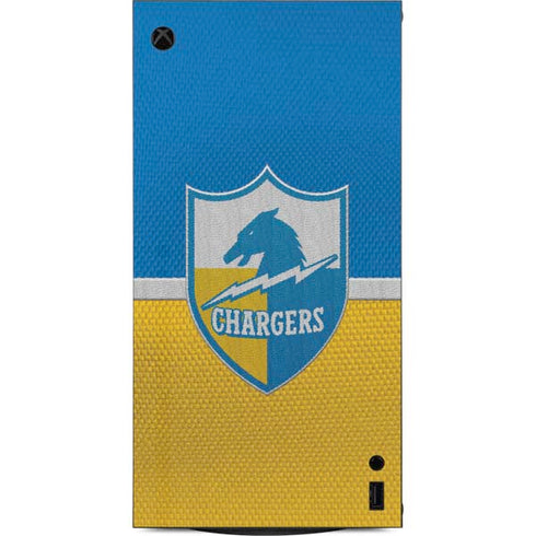 NFL Los Angeles Chargers Vintage XBox Series X Digital Edition Console Skin