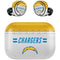 NFL Los Angeles Chargers White Striped Amazon Echo Buds Skin