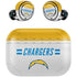 NFL Los Angeles Chargers White Striped Amazon Echo Buds Skin