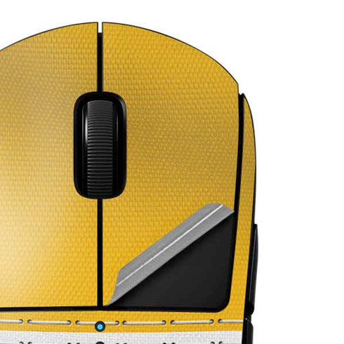 NFL Los Angeles Chargers White Striped G Pro Wireless Gaming Mouse Skin