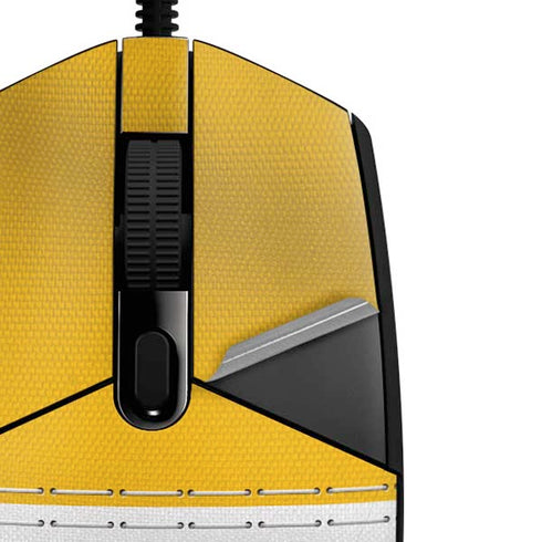 NFL Los Angeles Chargers White Striped G203 Prodigy RGB Wired Gaming Mouse Skin