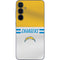 NFL Los Angeles Chargers White Striped Galaxy A35 5G Skin