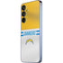 NFL Los Angeles Chargers White Striped Galaxy A35 5G Skin