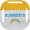 NFL Los Angeles Chargers White Striped Galaxy Buds Live Skin