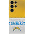NFL Los Angeles Chargers White Striped Galaxy Skins