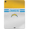 NFL Los Angeles Chargers White Striped Apple iPad Air Skin